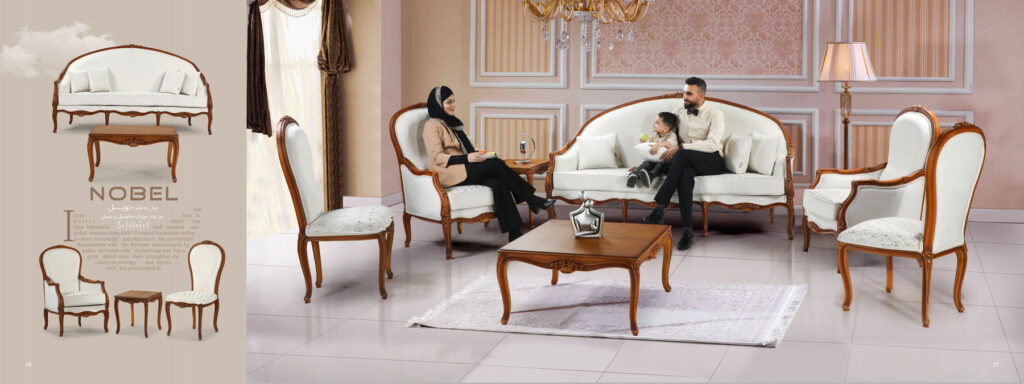 طراحی داخلی با مبل کلاسیک