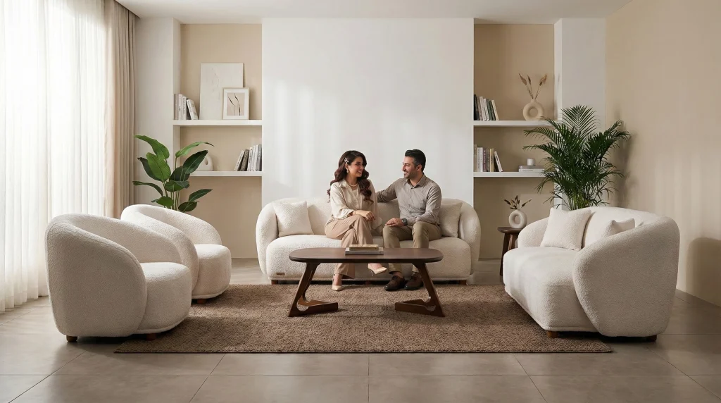 مبل راحتی برای آپارتمان کوچک